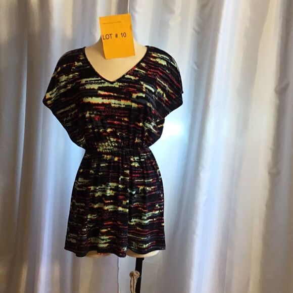 Multicolored tunic/dress in size small by MAC+JAC - Picture 2 of 8